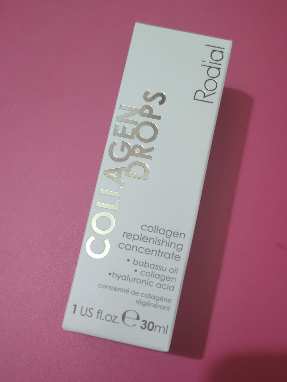 Rodial Collagen Drops Replenishing Concentrate Full Size NWT
